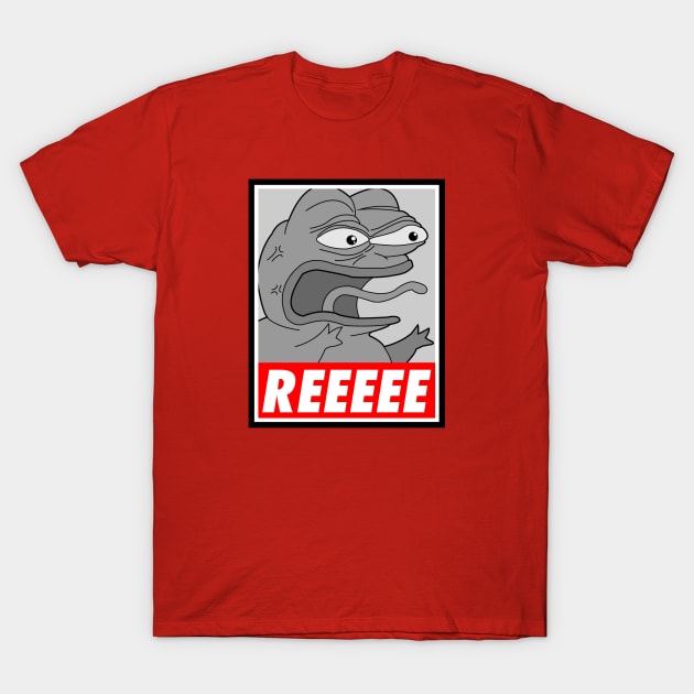 REEEE-SHIRT T-Shirt by Dripsha